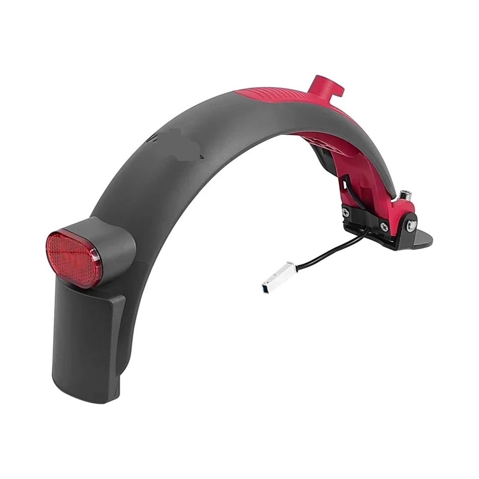 Kit de Luces traseras de Guardabarros Trasero de Aluminio, Compatible con Xiaomi M365 Pro Pro2 1S Mi 3(Red Kit)