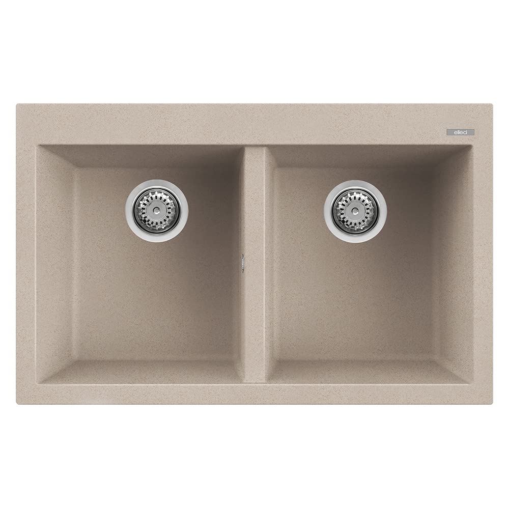 ELLECI LAV. QUADRA 350 79x50 2V AVENA 51