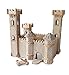 Puzzled 3D Puzzle Castle Set Wood Craft Construction Model Kit, Fun & Educational DIY Wooden Toy Assemble Model Unfinished Crafting Hobby Puzzle to Build and Paint for Decoration 182 Pieces Pack