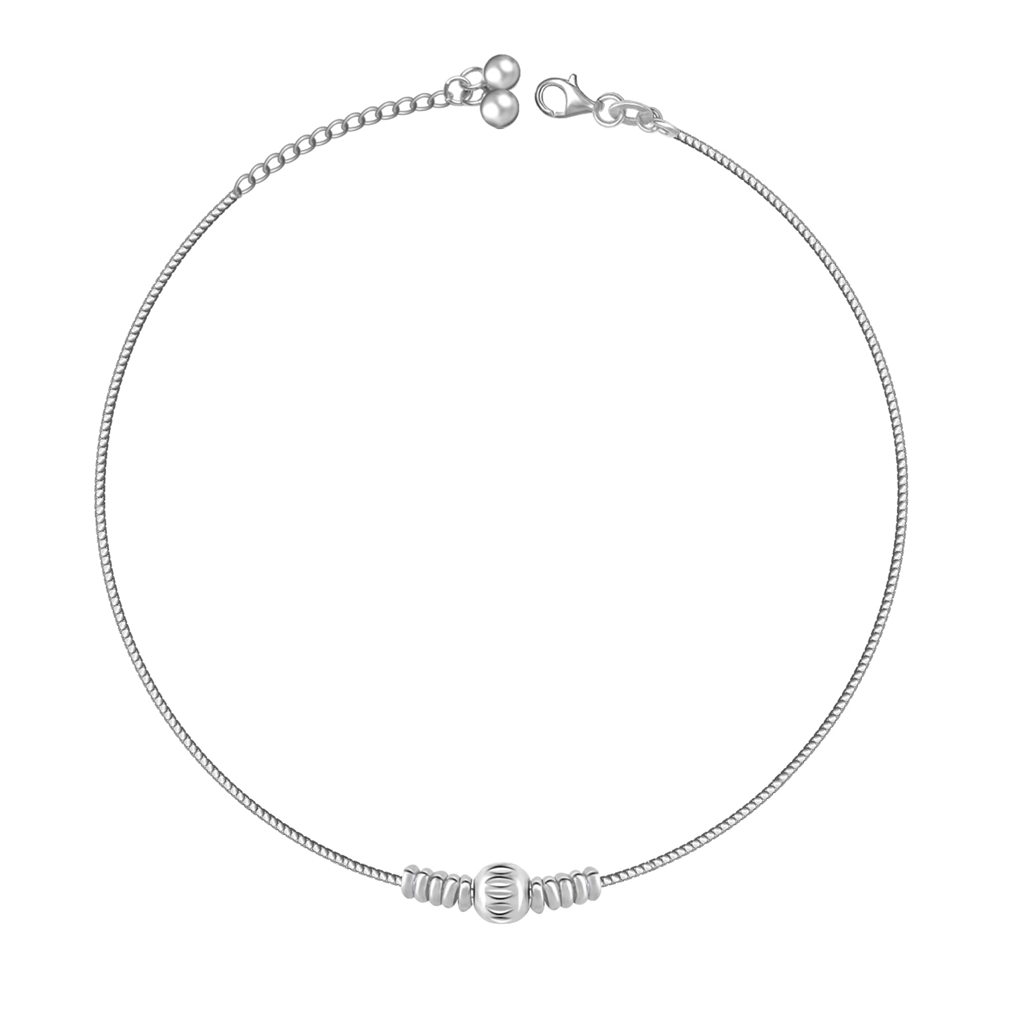 GIVA925 Silver Anklet for Women, Single | Gifts for Women & Girls