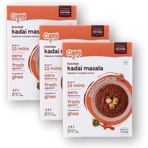 CURRYiT Punjabi Kadai Masala Cover