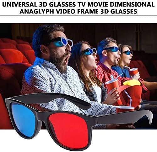 image for JJLFresheners Red and Blue 3D Glasses Universal TV Movie Dimensional V