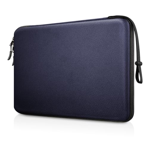 FINPAC Hard Laptop Sleeve Case for MacBook Neo A18 Pro, 13 inch MacBook Air 2026 M5/M4/M3/M2/M1, 14 inch MacBook Pro 2026 M5/M4/M3/M2 Pro/Max, Waterproof Case for Dell, Surface Laptop, Acer, Deep Blue by FINPAC - Used condition - US$22.94