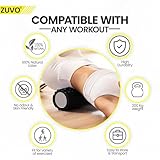 Foam Roller for Gym Equipment - Lightweight Black Foam Rollers for Muscles and Back Massagers for Pain Relief - Premium Quality Massage Tool by Zuvo - Image 6