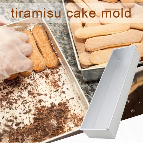 Moule à gâteau en acier antiadhésif rigide rectangle de 40 cm - 4