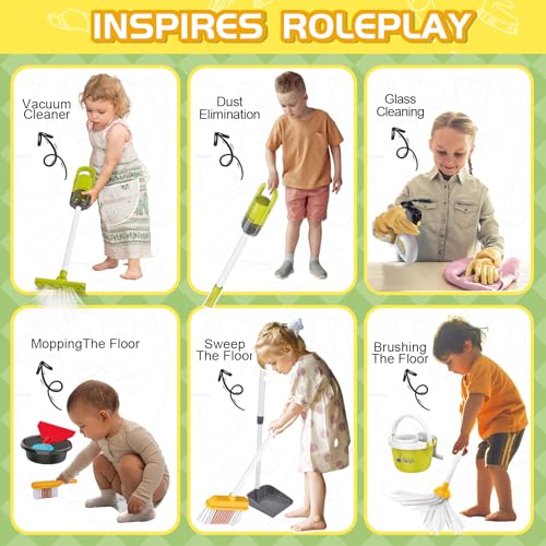 Escoba para niños 6 Imagen adicional