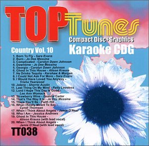 Top Tunes CDG Gal Country Vol. 10 TT-038