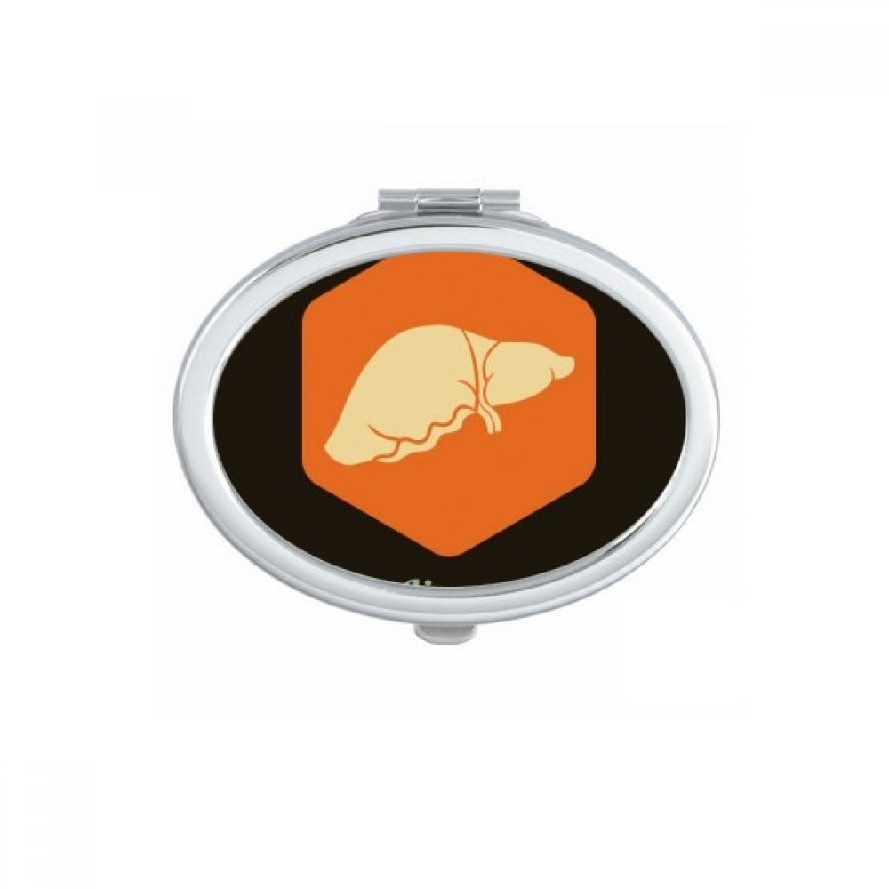 Miroir de poche pancréas compact et léger pour vos soins quotidiens