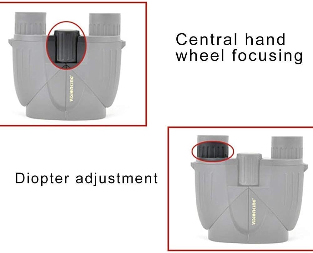 Practical Telescope Catadioptric Telescope 10X25 Mini Portable Hd Binoculars Telescope Camp(Outdoor Dedicated)