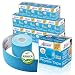 Produktbild AKTIMED Tape PLUS Kinesiologie Tape  Sporttape mit pflanzlichem Extrakt Arnica D6*  patentiertes Physiotape Dermatest sehr gut  Kinesiologie Tapes elastisch & wasserfest [hellblau]