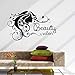 Produktbild Kreative Friseur Beauty Salon Barbershop DIY Wallpaper Abnehmbare Vinyl Home Decor Art Wandaufkleber 42 * 68cm