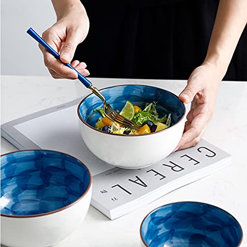 NUTRION Microwave Oven and Dishwasher Safe Ceramic Plate, 450ml,Multicolor