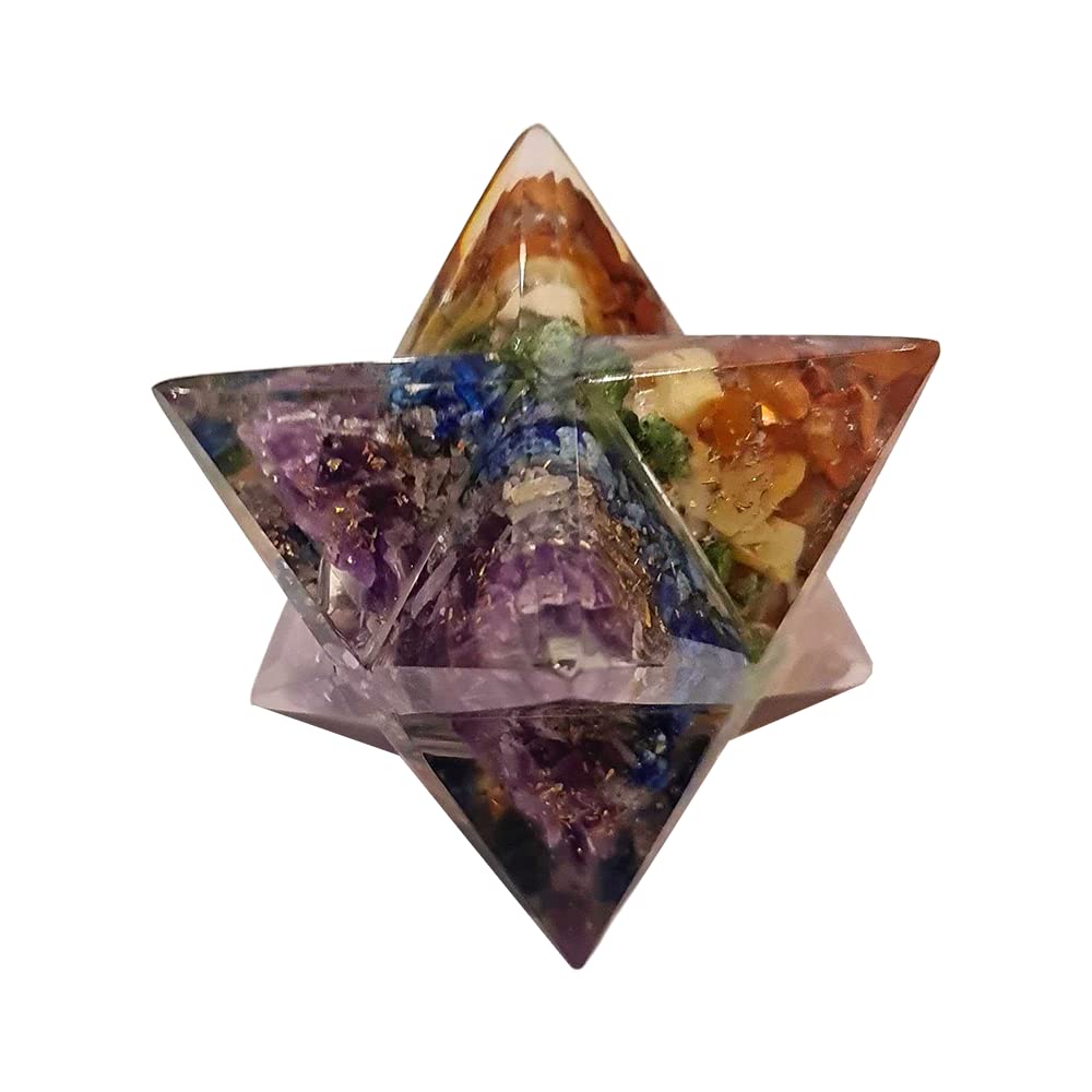 VIE Naturals Merkaba Star, 7 Chakra, One