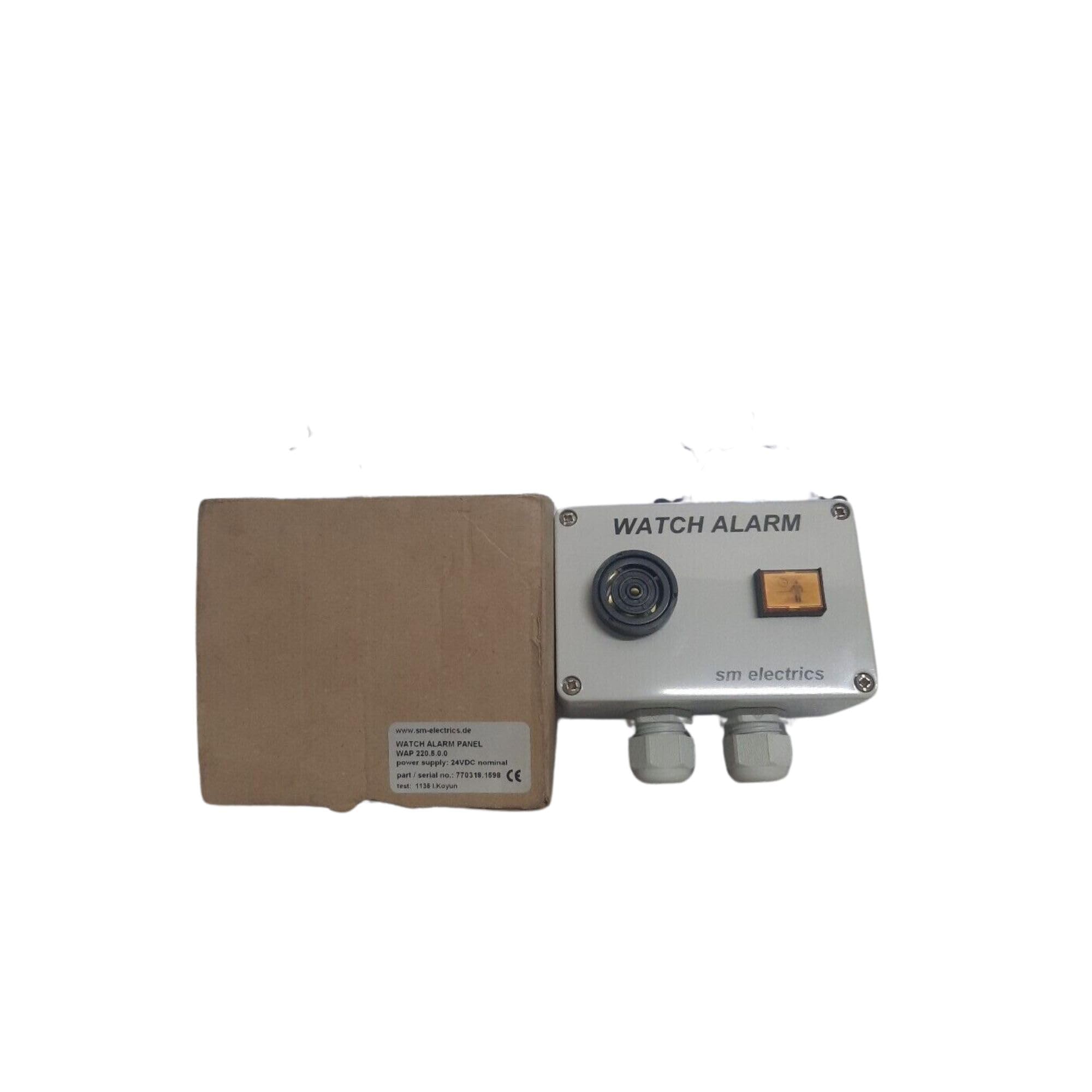 SM Electrics WAP 220-5.0.0 Watch Alarm Panel P/N 770318.1598 24VDC Marine-image-4