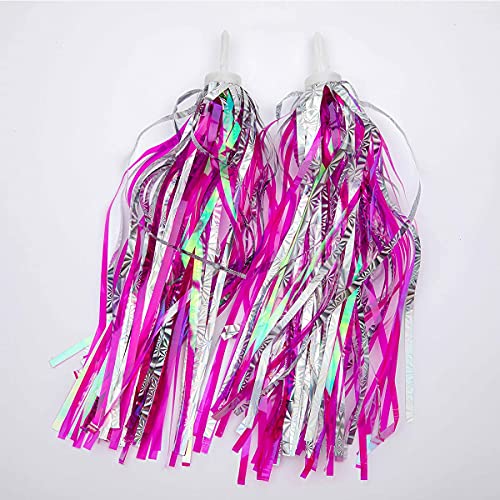 U-Lian Kids Bicycle Tassel Ribbon,Children Scooter Handlebar Streamers Bicycle Grips Ribbon Baby Carrier Accessories Easy Attach To Bike's Handlebars #TOP2