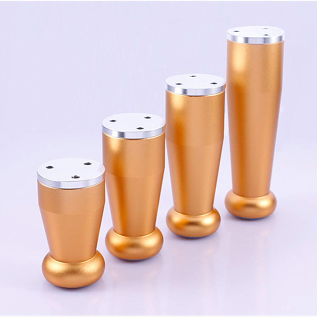Gambe per mobili Gambe per tavoli Regolabili in Metallo Piedini per mobili Piedini per mobili in Alluminio in Stile Europeo Gambe di Ricambio per alzate per mobili Gambe per divani