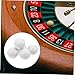 Totority 5pcs Roulette Wheel Beads Set for Poker Games Rotating Game Parts for Parties and Events Accessories for Home Entertainment