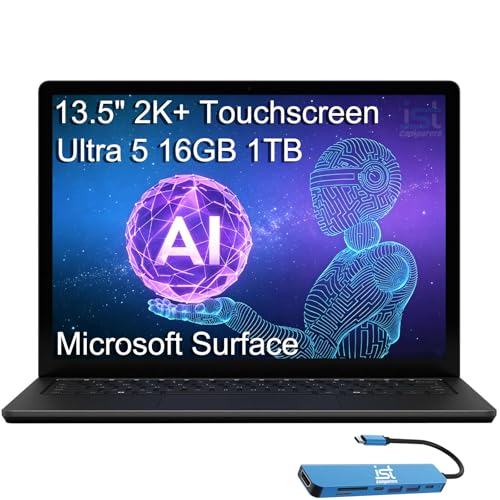 Microsoft Surface Laptop 6 13.5" 2K+ Touchscreen Intel 14-Core 16GB 1TB SSD miniatura 1