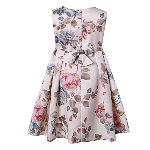 Richie House Girls' Sweet Flower Dress Size 2-12Y RH22183