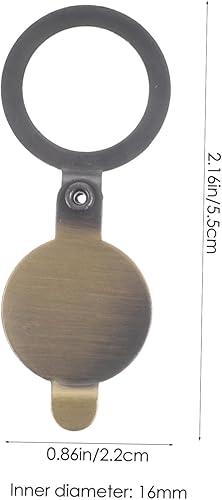 POPETPOP 4pcs Door Viewer Peephole Cover Privacy Cover for Inside Installation for Apartment