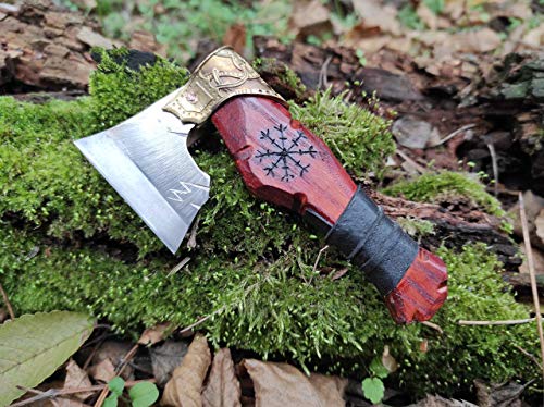 Straight Razor Warrior Axe In Viking Celtic Nordic Style Free Shipping Anniversary Men's Gift Shaving Kit #TOP5