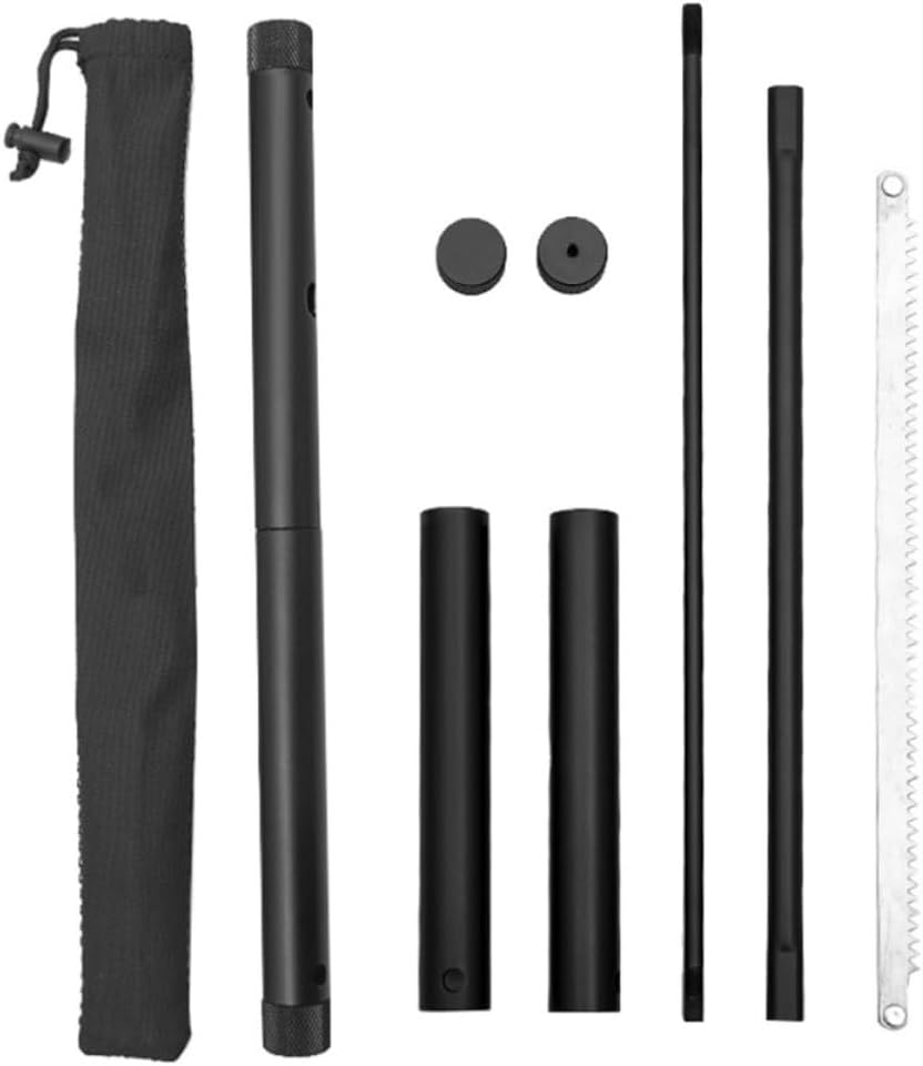 UPKOCH Portable Folding Bow Saw Outdoor Saw Aluminium Alloy Frame, Foldable and Detachable Design for Easy Carrying during Outdoor Activities and Camping