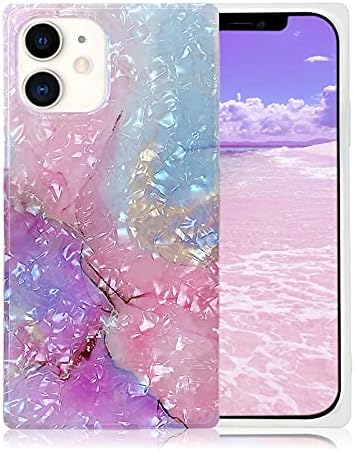 Jmltech Compatible with iPhone 11 Case Square Marble Protective Pink Case for Women Girls Slim Soft Cute Glitter Sparkle Silicone Flexible Phone Cases for iPhone 11 6.1″ Jmltech Compatible with iPhone 11 Case Square Marble Protective Pink Case for Women Girls Slim Soft Cute Glitter Sparkle Silicone Flexible Phone Cases for iPhone 11 6.1″