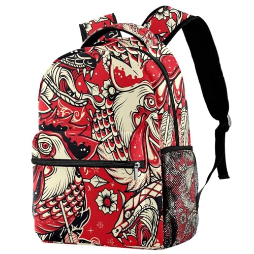 Sac à dos fille et garçon multicolore idéal comme sac de voyage urbain