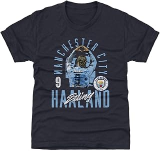 500 LEVEL Erling Haaland Manchester City Youth Shirt - Erling Haaland Manchester City Arch