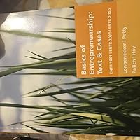 Basics of Entrepreneurship: Text & Cases 1133766951 Book Cover