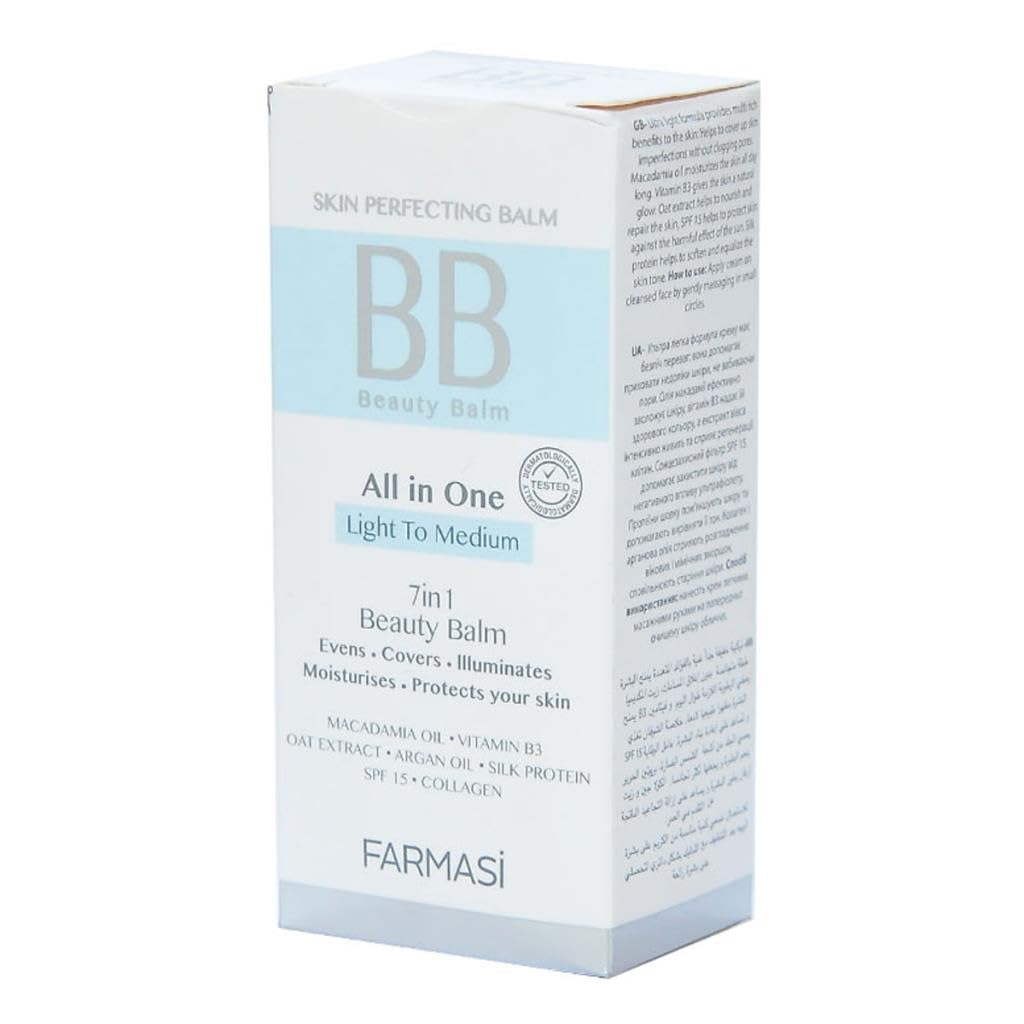 Farmasi BB Krem, Açıktan Ortaya, 50 ml, No: 02