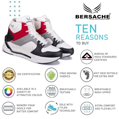 Image of BERSACHE Premium Sports,Gym, Trending Stylish Running Shoes For Men