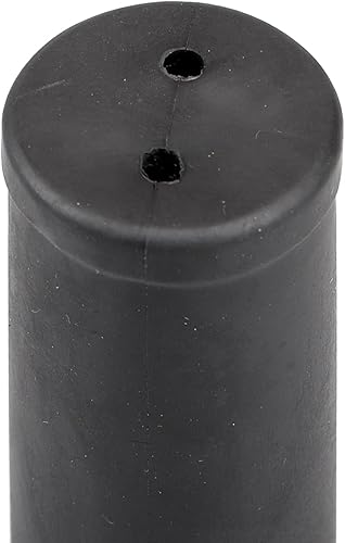 Miniatura 6 de 1 par de manillar de goma negro de 1 "0.984 in para Harley Road King Electra Glide Sportster XL 1200 883 Dyna Softail Fat Boy