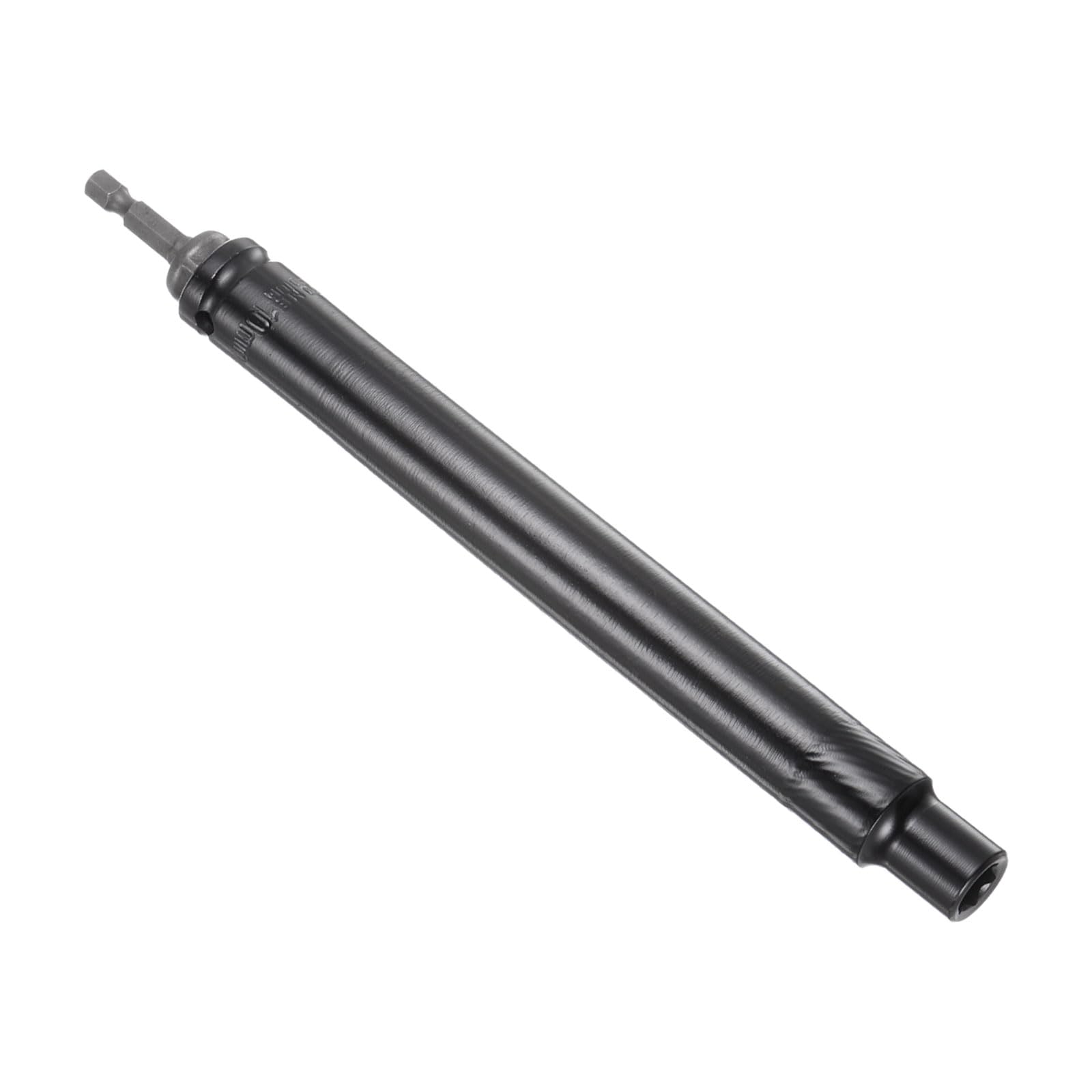 Llave de Vaso Hueca Extra Larga, Tamaño de 10mm, Longitud de 200mm, Vástago Hexagonal de 1/4", 6 Puntos, Adaptador de Tuerca de Potencia de Cambio Rápido para Pozo Profundo