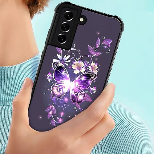 Coque Samsung S21 FE antichoc et anti-rayures rigide violette
