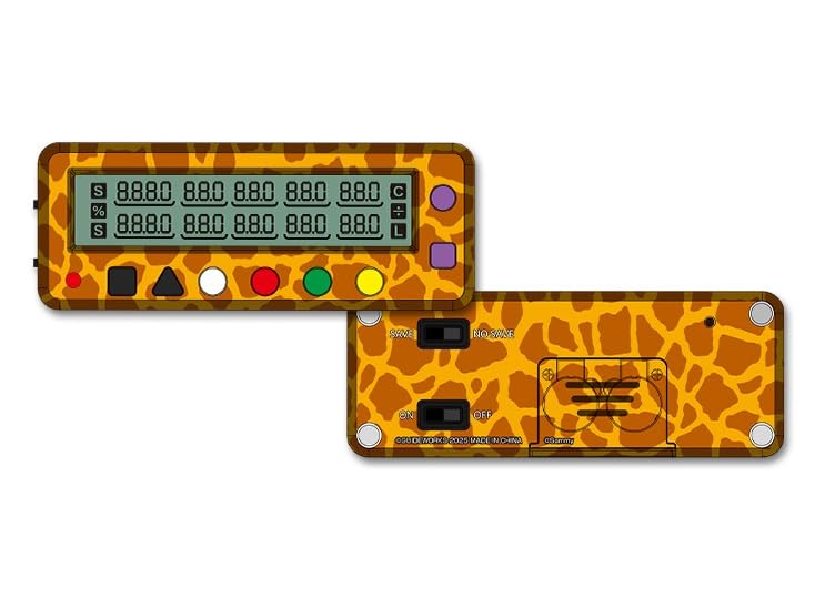 小役カウンター　勝ち勝ちくん　キリン柄 究極攻略カウンター勝ち勝ちくんクリア PREMIUMキリン柄