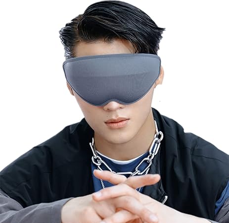 Amazon Dreamlight オススメ アイマスク 睡眠アイマスク 目隠し アイマスク 立体 3d アイマスク 睡眠用 安眠 立体型 遮光 99 99 眼罩 睡眠 Sleeping Eye Mask 調整可能 28g 軽量 圧迫感なし 眼精疲労 ストレス解消 持ち運びやすい 旅行 出張 収納袋付 グレー 67 8 8cm