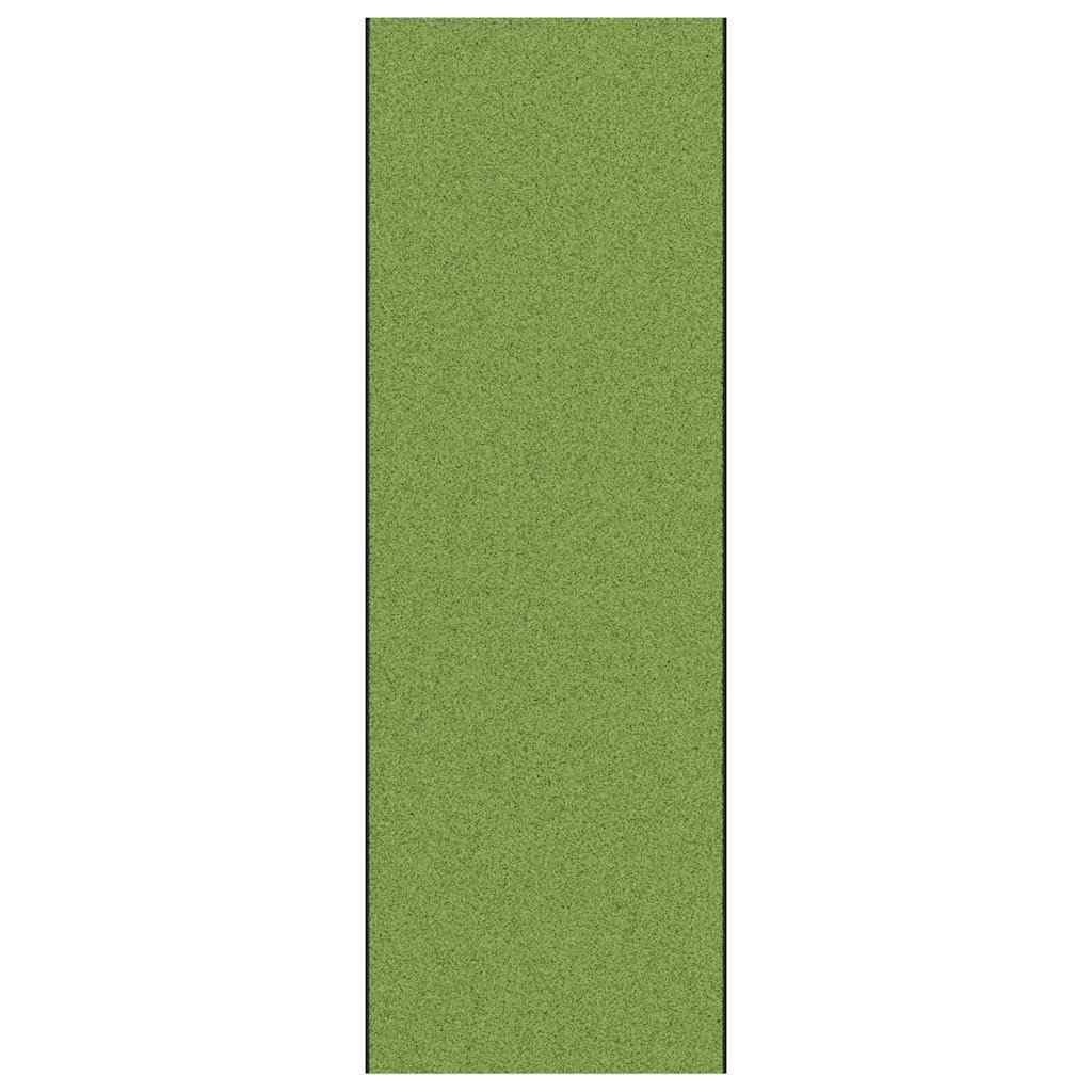Fußmatte Grün Schwarz 120x350 cm rutschfest Sauberlaufmatte