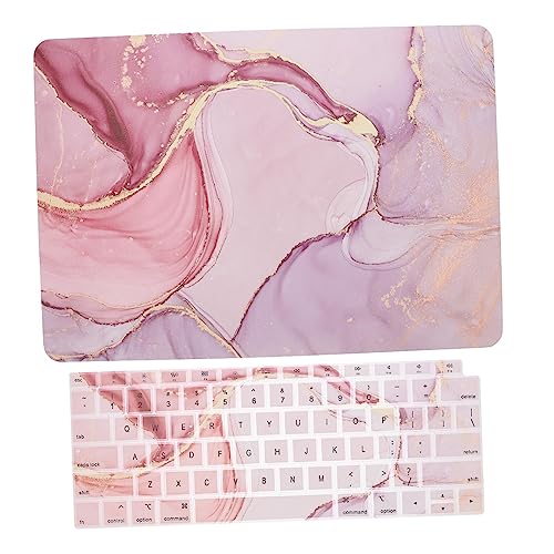 Fundas protectoras para portátil Housoutil de plástico duradero con diseño marmoleado