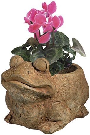 GARDENGOODZ 9/3462R/1 Frog Planter, Large, Rust - 1