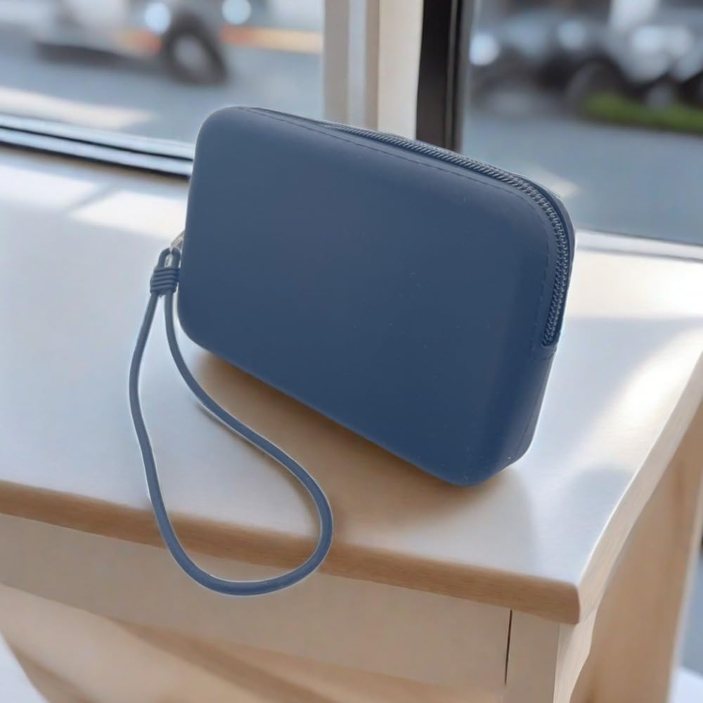 Neceser Rectangular para Maquillaje, Monedero pequeño para Mujer.