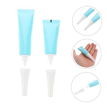 Ipetboom 2PCS Nail Glue for Press Nails High Adhesion Professional Adhesive and Rhinestones No Light Required for Beginners and Technicians Secure Fit