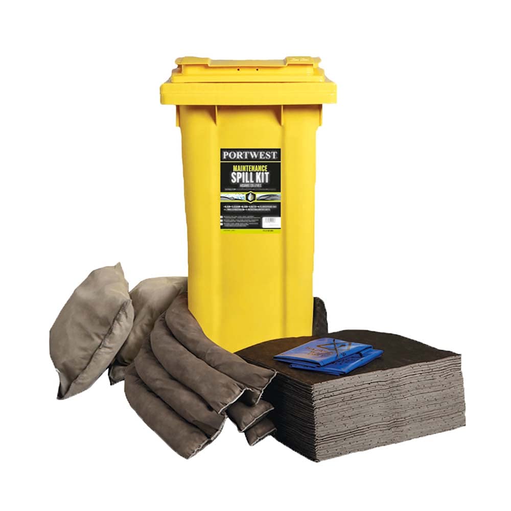 Portwest - Kit absorbant de maintenance 120 litres - SM33