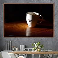 Framed Canvas Wall Art Pressed Quotes 3D Chic Inspirational Multicolor Pop Art Quotes Typography Ultra Whimsical - 16x24 inches