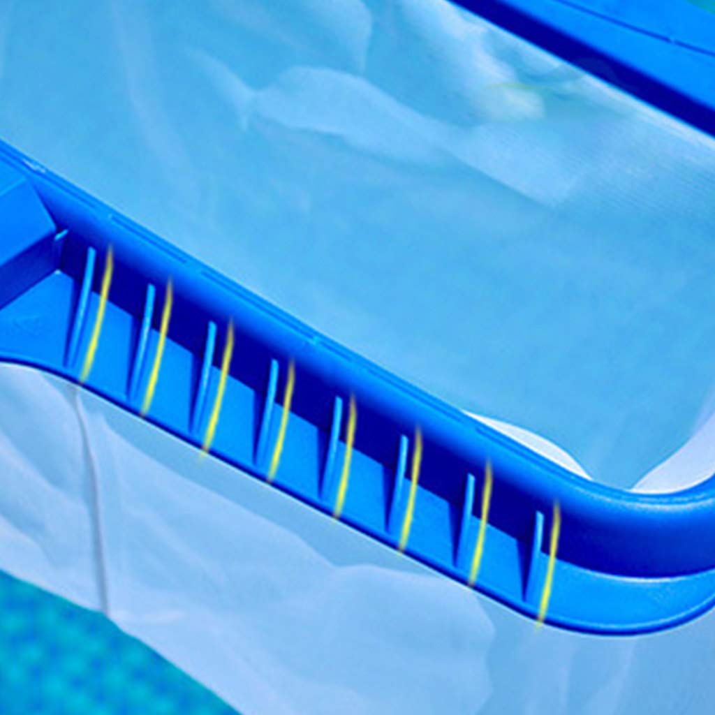 Retino Per Pulizia Piscina - Skimmer Leggero Per Foglie E Detriti, Blu