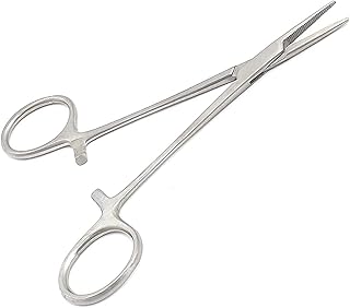 Mosquito Hemostat Locking Forceps Straight 4