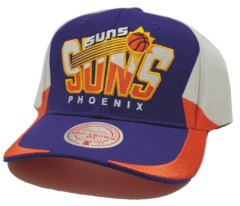 Gorra Snapback Phoenix Suns RetroDome Morado Naranja miniatura 2