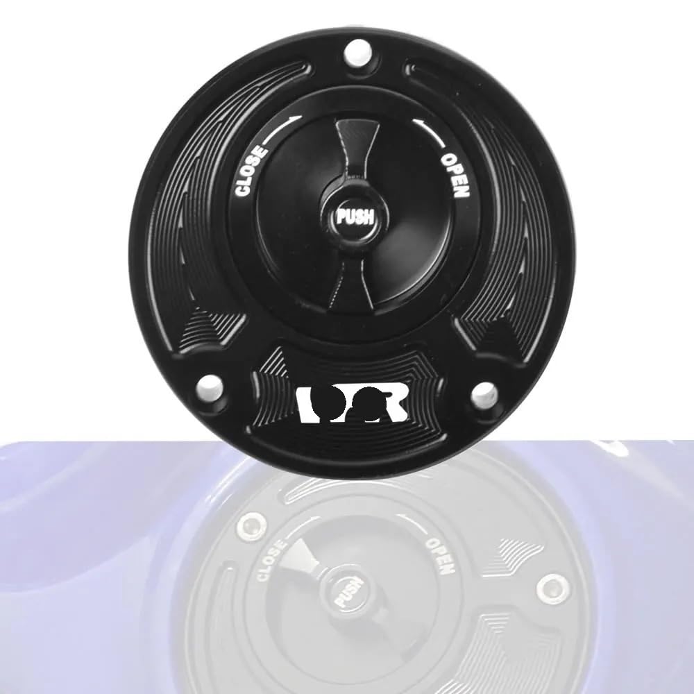 Tappo Serbatoio Carburante Moto Copertura Del Tappo Serbatoio Carburante Per Motocicletta Per VFR1000F VFR400 VFR750 VFR800 Protezione Per(Gray Red)