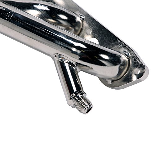 Bbk 4008 1-5/8" Shorty Tuned Length Performance Exhaust Headers For Ford Mustang 3.8L, V6 - Chrome Finish #TOP2