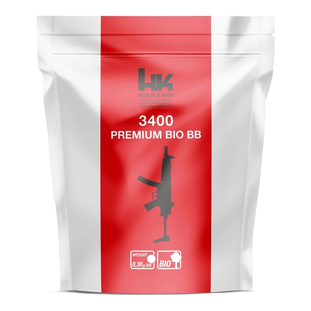Umarex Heckler & Koch Premium Organic BBS 0.3 g Pack of 3400